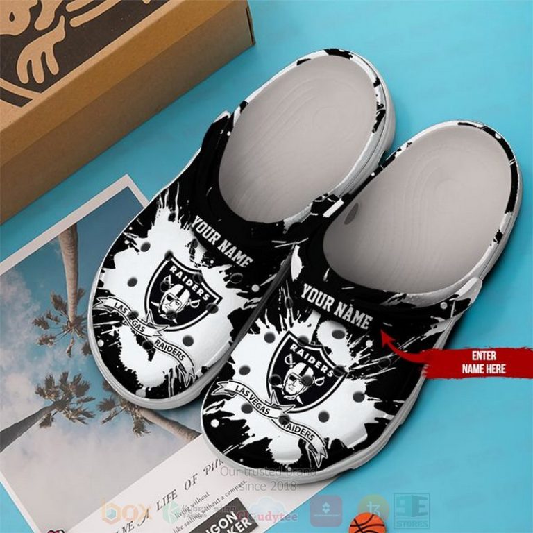 Nfl-Las-Vegas-Raiders-Custom-Name-Crocband-Crocs-Clog-Shoes-3