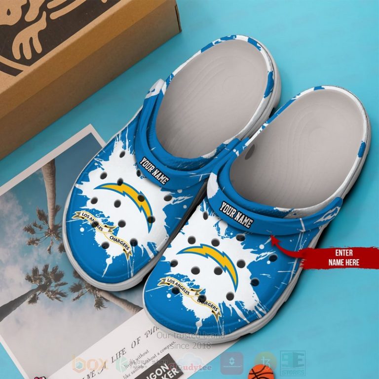 Nfl-Los-Angeles-Chargers-Custom-Name-Crocs-Shoes-2