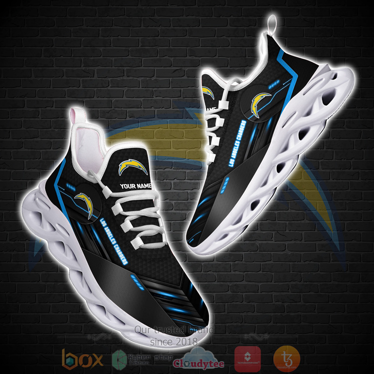 Nfl Los Angeles Chargers Personalized Clunky Max Soul Shoes Nfl Los Angeles Chargers Personalized Clunky Max Soul Shoes