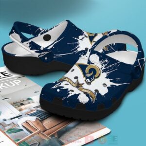 Nfl Los Angeles Rams Custom Name Crocband Crocs Clog Shoes