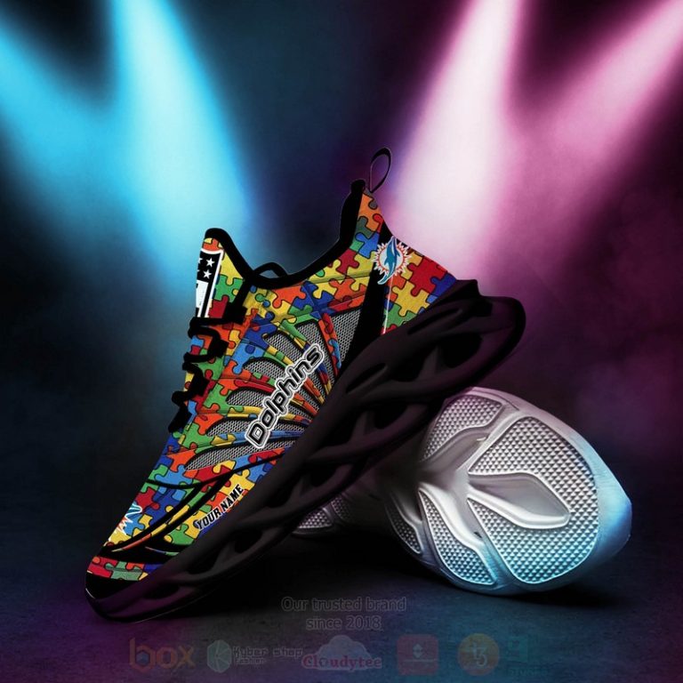 Nfl-Miami-Dolphins-Autism-Personalized-Clunky-Max-Soul-Shoes-2