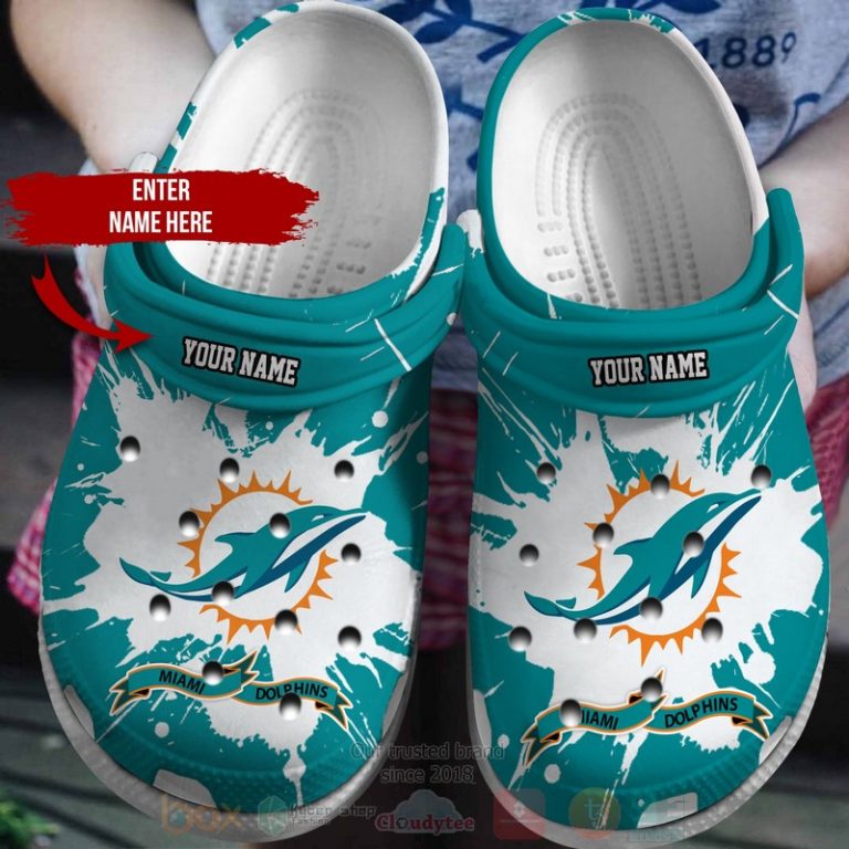 Nfl-Miami-Dolphins-Custom-Name-Crocs-Shoes-1