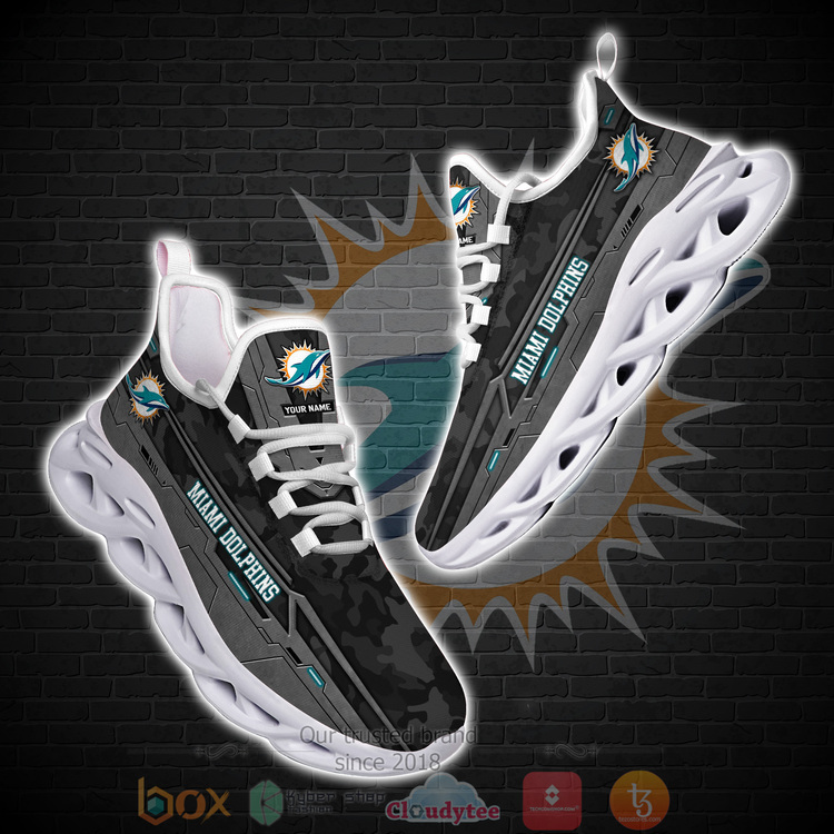 Nfl Miami Dolphins Miami Dolphins Football Team Personalized Clunky Max Soul Shoes Nfl Miami Dolphins Miami Dolphins Football Team Personalized Clunky Max Soul Shoes