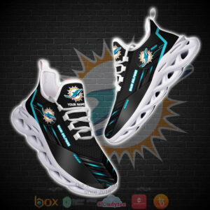 Nfl Miami Dolphins Personalized Clunky Max Soul Shoes