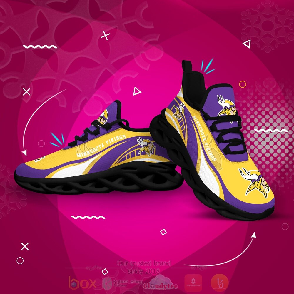 Nfl Minnesota Vikings Clunky Max Soul Shoes Nfl Minnesota Vikings Clunky Max Soul Shoes
