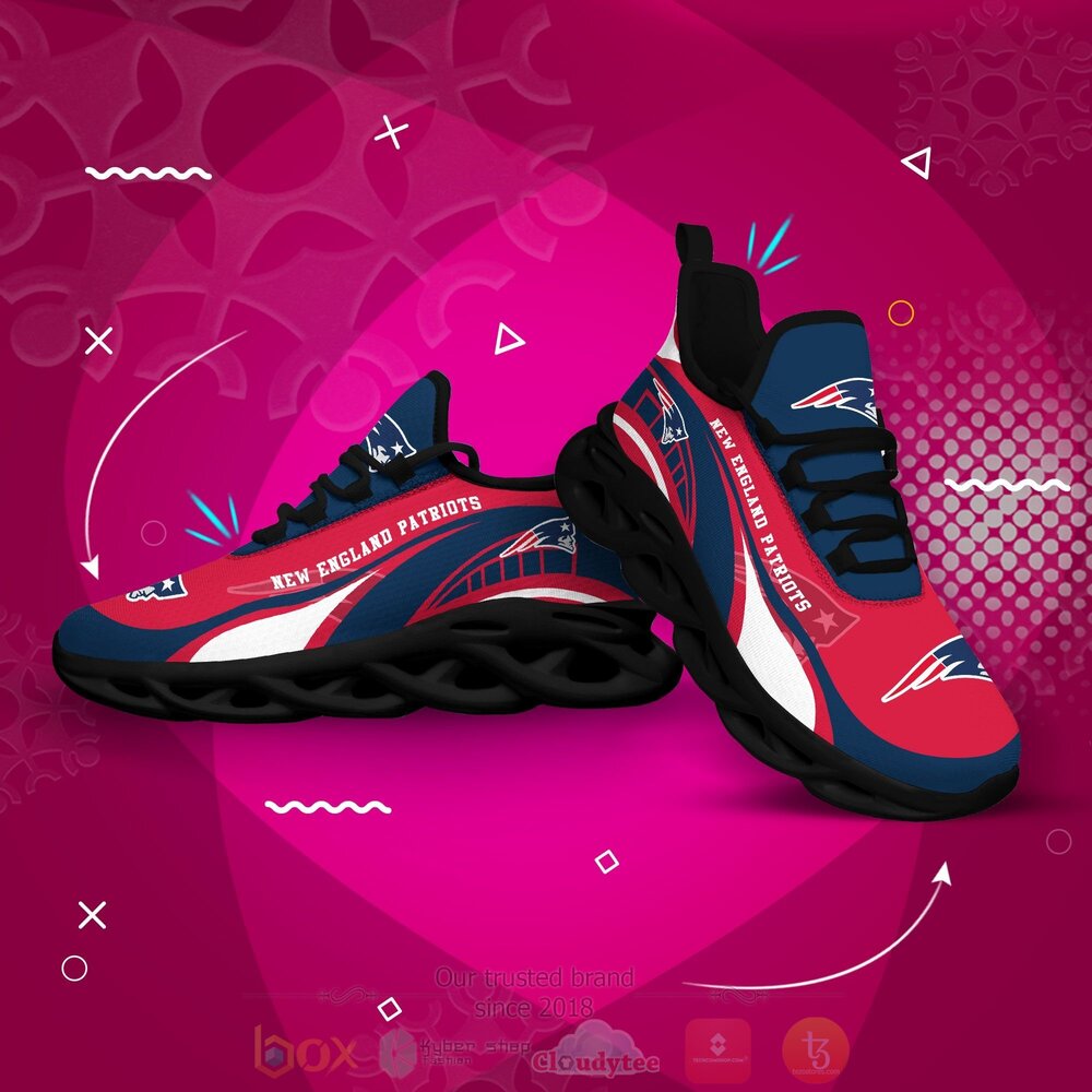 Nfl New England Patriots Clunky Max Soul Shoes Nfl New England Patriots Clunky Max Soul Shoes