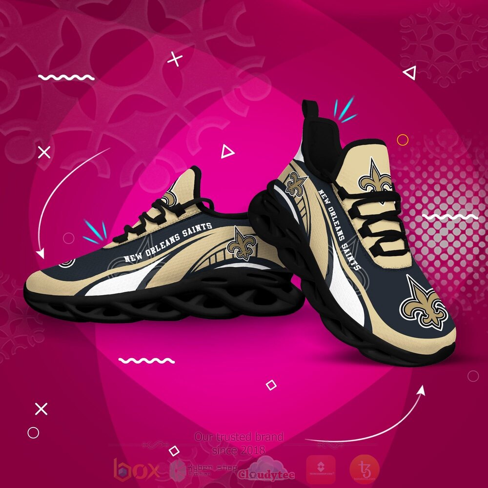Nfl New Orleans Saints Clunky Max Soul Shoes Nfl New Orleans Saints Clunky Max Soul Shoes
