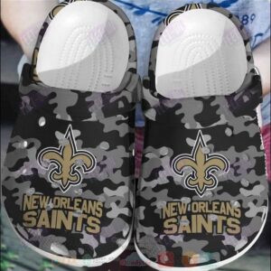 Nfl New Orleans Saints Crocband Crocs Clog Shoes