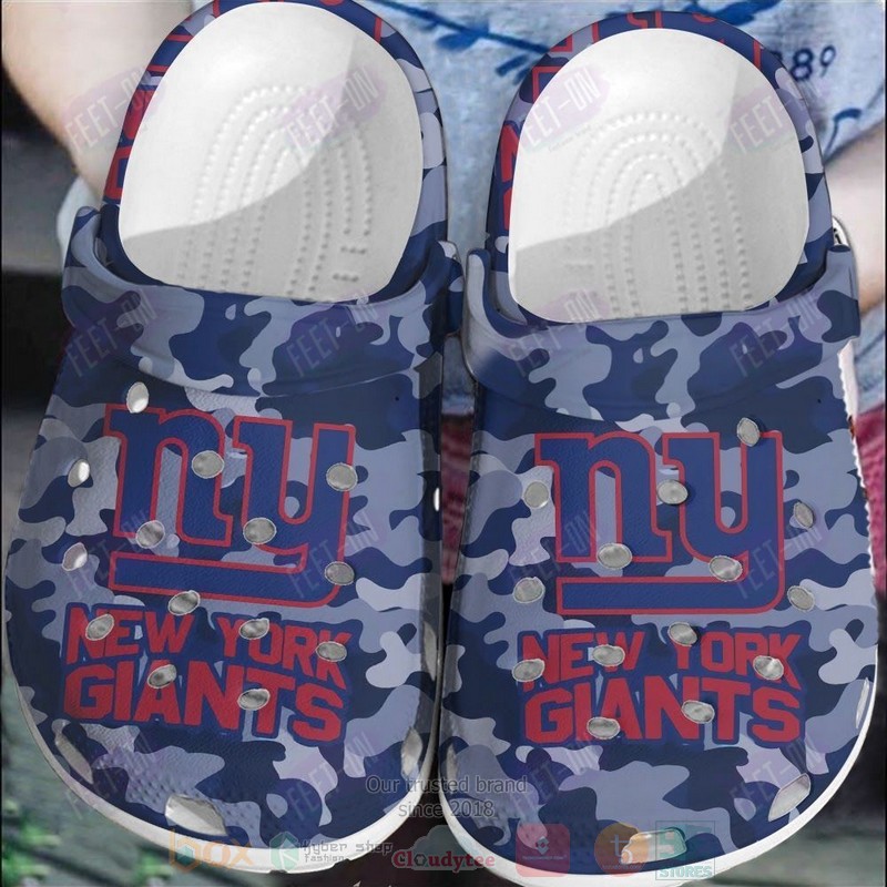 Nfl New York Giants Crocband Crocs Clog Shoes Nfl New York Giants Crocband Crocs Clog Shoes