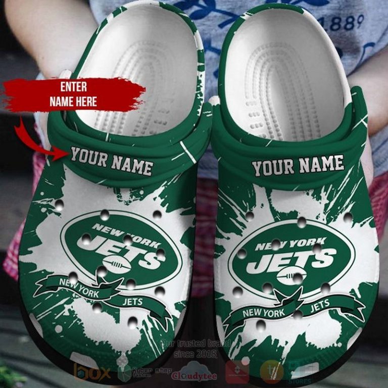 Nfl-New-York-Jets-Custom-Name-Crocband-Crocs-Clog-Shoes-1