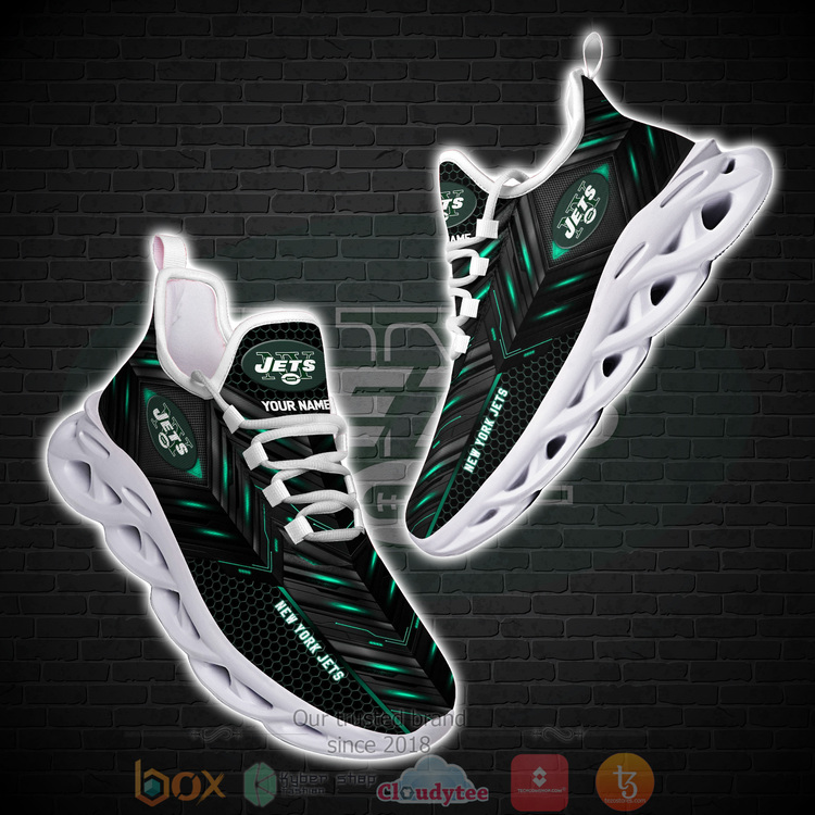 Nfl New York Jets Personalized Clunky Max Soul Shoes Nfl New York Jets Personalized Clunky Max Soul Shoes