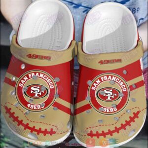 Nfl San Francisco 49Ers Crocband Crocs Clog Shoes