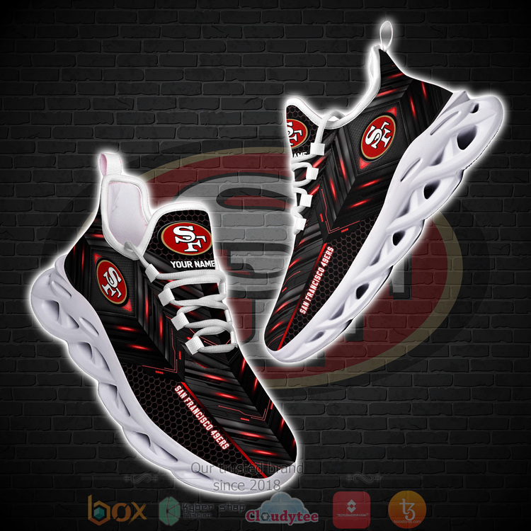 Nfl San Francisco 49Ers Personalized Clunky Max Soul Shoes Nfl San Francisco 49Ers Personalized Clunky Max Soul Shoes