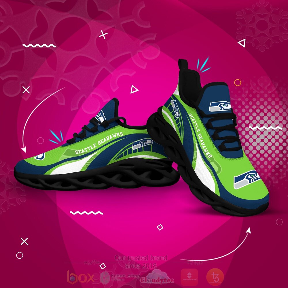 Nfl Seattle Seahawks Clunky Max Soul Shoes Nfl Seattle Seahawks Clunky Max Soul Shoes