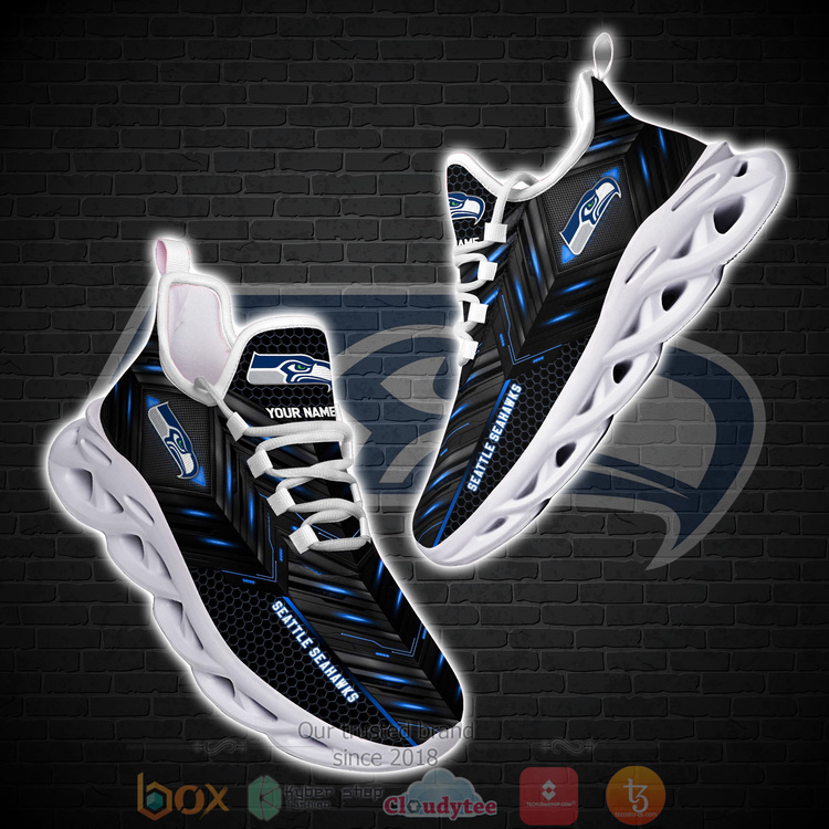 Nfl Seattle Seahawks Personalized Clunky Max Soul Shoes Nfl Seattle Seahawks Personalized Clunky Max Soul Shoes