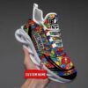 Nfl Tampa Bay Buccaneers-Autism Personalized Clunky Max Soul Shoes