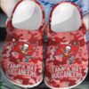 Nfl Tampa Bay Buccaneers Crocband Crocs Clog Shoes