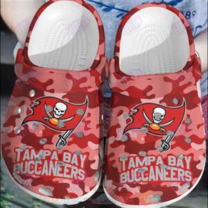 Nfl Tampa Bay Buccaneers Crocband Crocs Clog Shoes