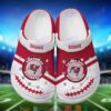 Nfl Tampa Bay Buccaneers Red-White Crocband Crocs Clog Shoes