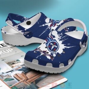 Nfl Tennessee Titans Custom Name Crocband Crocs Clog Shoes