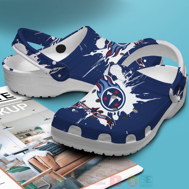 Nfl Tennessee Titans Custom Name Crocband Crocs Clog Shoes Nfl Tennessee Titans Custom Name Crocband Crocs Clog Shoes