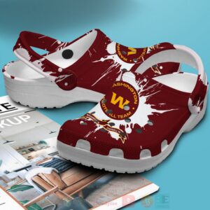 Nfl Washington Football Team Custom Name Crocband Crocs Clog Shoes