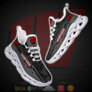 Nfl Wisconsin Badgers Football Team Personalized Clunky Max Soul Shoes