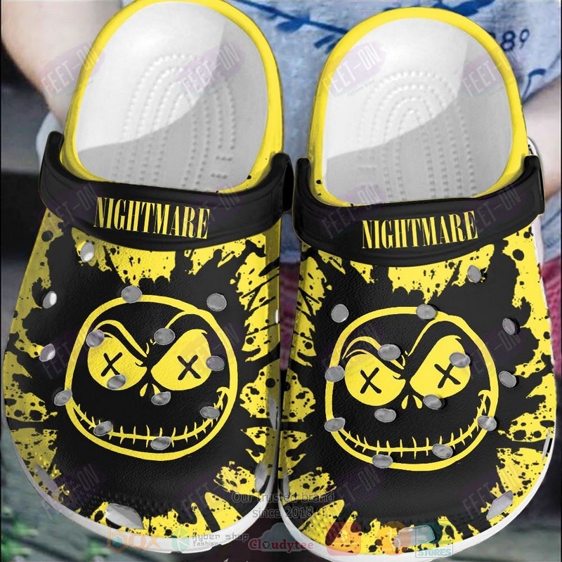 Nightmare Skellington Crocband Crocs Clog Shoes Nightmare Skellington Crocband Crocs Clog Shoes