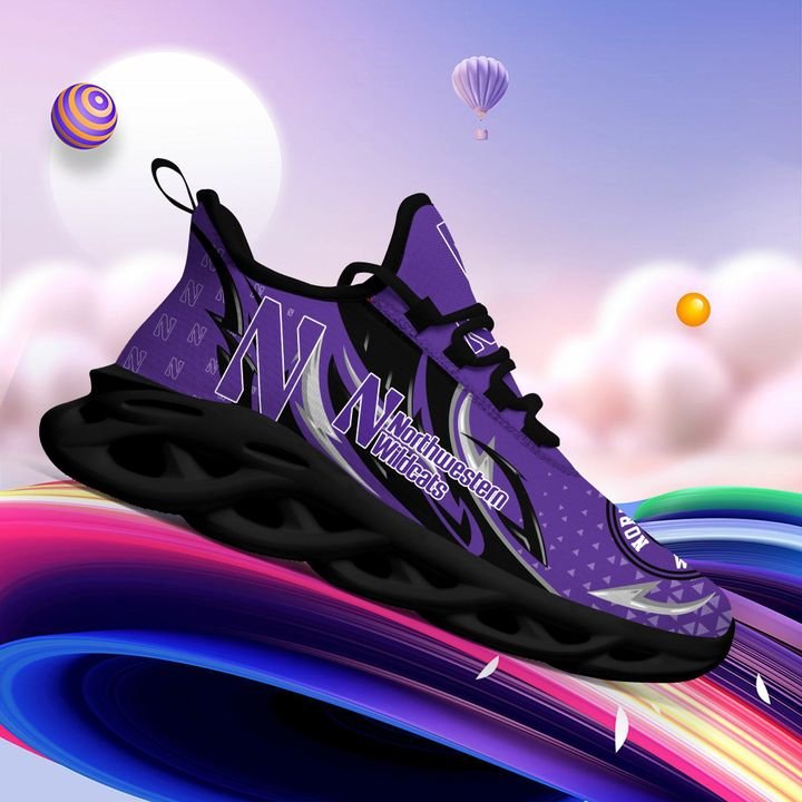 Northwestern-Wildcats-Clunky-Max-Soul-High-Top-Shoes-3