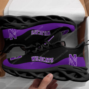 Northwestern Wildcats Football Team Max Soul Shoes