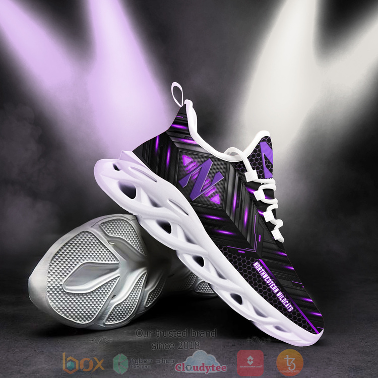 Northwestern-Wildcats-Ncaa-Personalized-Clunky-Max-Soul-Shoes-3