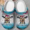 Not Today Heifer Crocband Crocs Clog Shoes