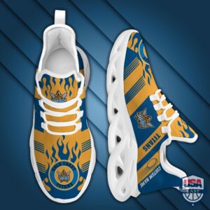 Nrl Gold Coast Titans Custom Name Max Soul Shoes