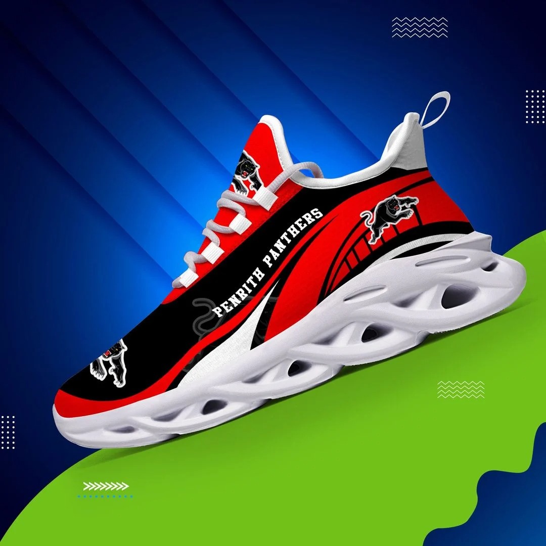 Nrl Penrith Panthers Clunky Max Soul Shoes Nrl Penrith Panthers Clunky Max Soul Shoes