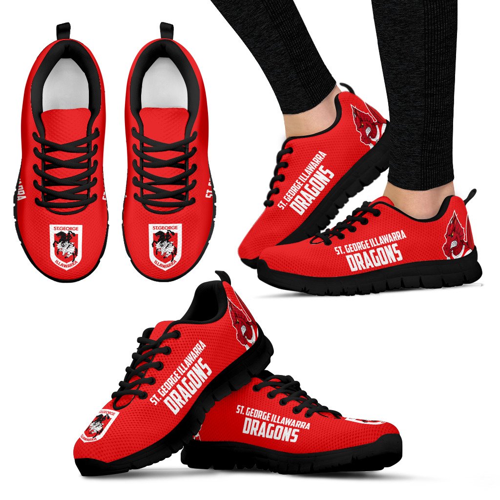 Nrl St. George Illawarra Dragons Running Shoes Nrl St. George Illawarra Dragons Running Shoes