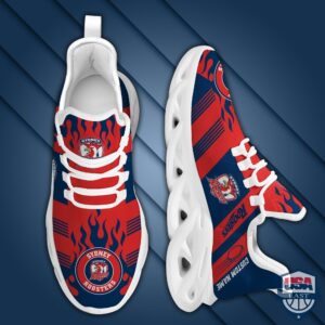 Nrl Sydney Roosters Custom Name Max Soul Shoes