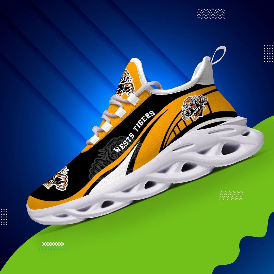 Nrl Wests Tigers Clunky Max Soul Shoes Nrl Wests Tigers Clunky Max Soul Shoes