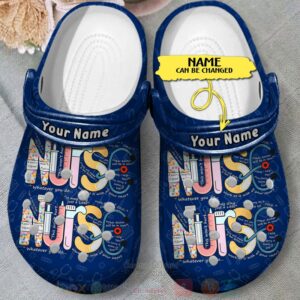 Nurse Custom Name Crocband Crocs Clog Shoes