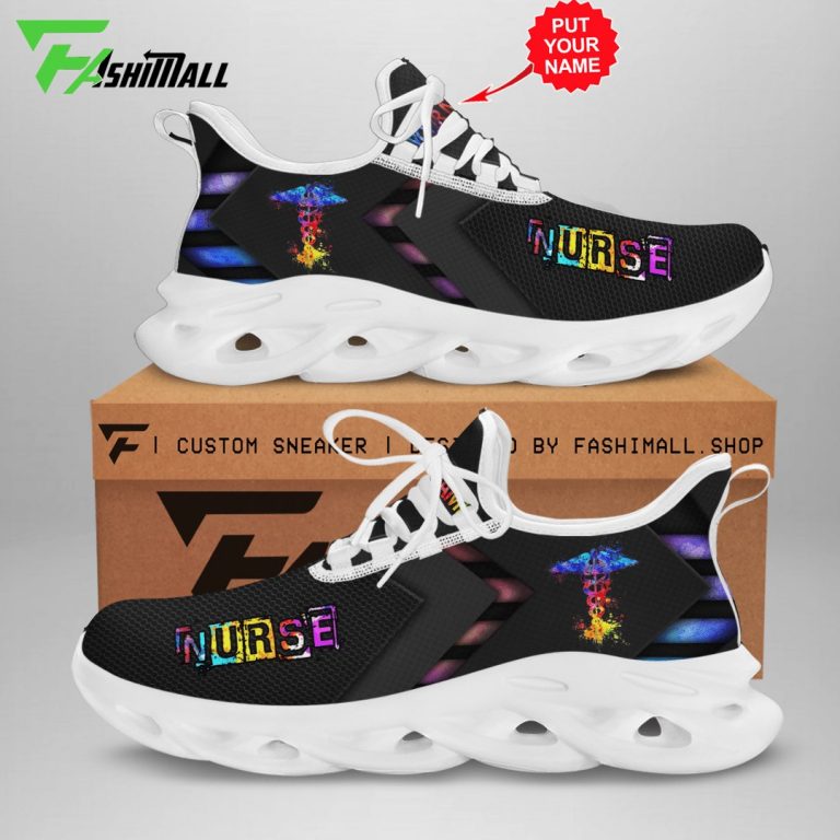 Nurse-Rainbow-Hologram-Custom-Name-Max-Soul-Shoes-1
