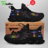 Nurse Rainbow Hologram Custom Name Max Soul Shoes