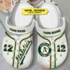 Oakland Athletics Personalized Crocband Crocs Clog Shoes