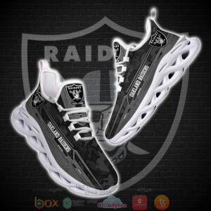 Oakland Raiders National Football League Personalized Clunky Max Soul Shoes