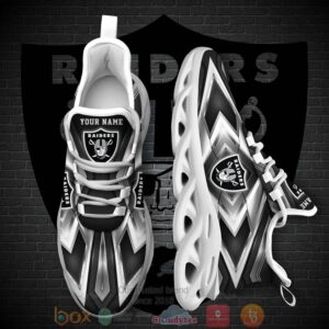 Oakland Raiders Nfl Personalized Clunky Max Soul Shoes