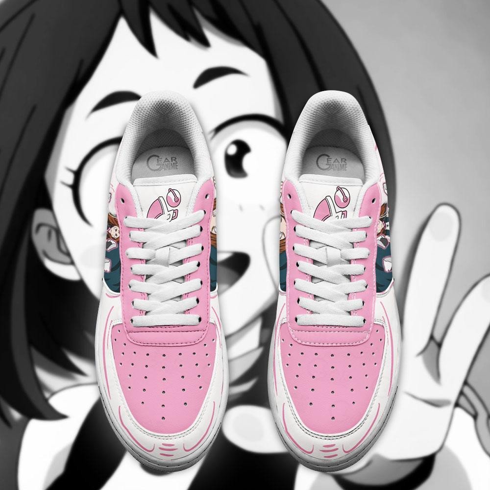 Ochaco Uraraka Anime My Hero Academia Air Force Shoes Ochaco Uraraka Anime My Hero Academia Air Force Shoes