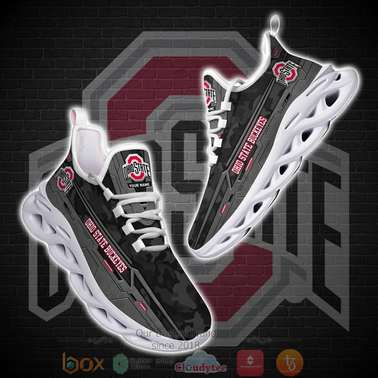 Ohio State Buckeyes Men’S Basketball Personalized Clunky Max Soul Shoes Ohio State Buckeyes Men’S Basketball Personalized Clunky Max Soul Shoes