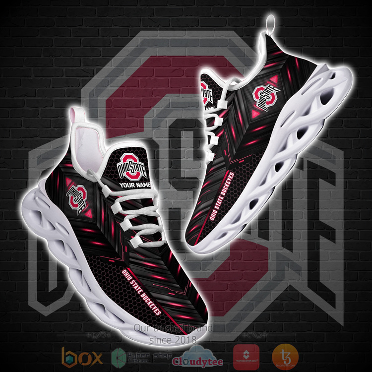 Ohio State Buckeyes Ncaa Personalized Clunky Max Soul Shoes Ohio State Buckeyes Ncaa Personalized Clunky Max Soul Shoes