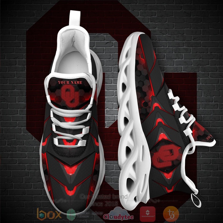 Oklahoma Sooners Basketball Team Personalized Clunky Max Soul Shoes Oklahoma Sooners Basketball Team Personalized Clunky Max Soul Shoes