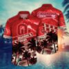 Oklahoma Sooners Black Palm Tree Hawaiian Shirt