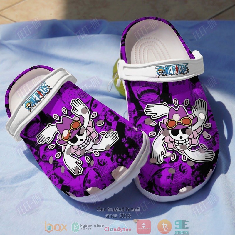 One Piece Nico Robin Icons Purple Anime Crocband Crocs Clog Shoes One Piece Nico Robin Icons Purple Anime Crocband Crocs Clog Shoes