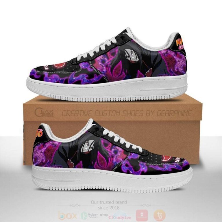 Orochimaru-Anime-Leather-Air-Force-Shoes-1